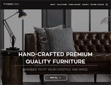 Tablet Screenshot of fourstudio.com